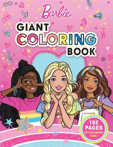 Barbie: Giant Coloring Book | Mattel