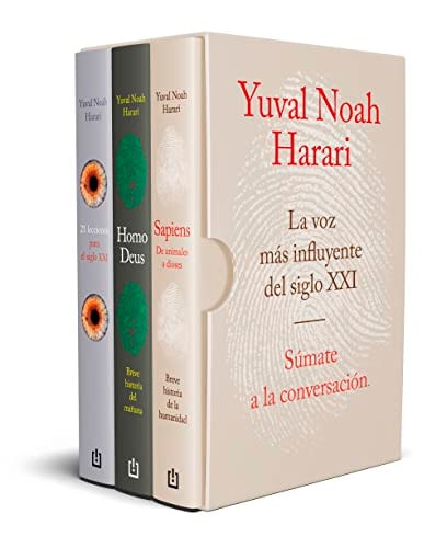 Estuche Harari (contiene: Sapiens | 21 lecciones para el siglo XXI | Homo Deus): La voz más influyente del siglo XXI | Yuval Noah Harari