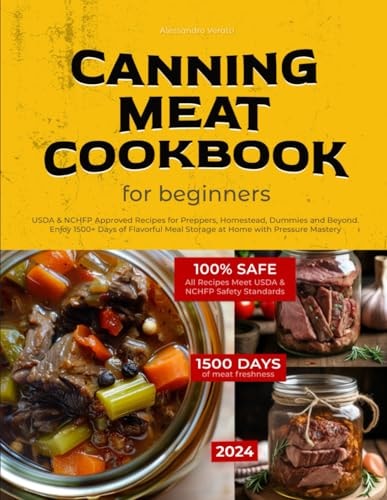 Canning Meat Cookbook for Beginners by Alessandro Veratti – Bust-Down Books