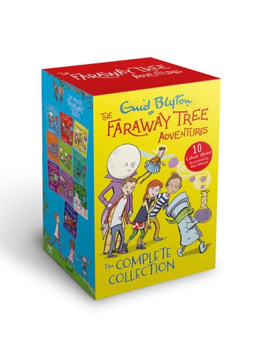 Enid Blyton The Faraway Tree Adventures Colour Stories Complete Collection 10 Books Box Set (Birthdays, Dreams, Enchantments, Goodies, Magic Medicines, Silly School & MORE!) by Enid Blyton