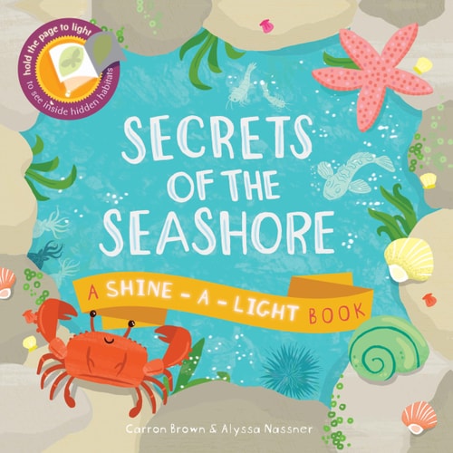 Secrets of the Seashore: A Shine-A-Light Book | Carron Brown