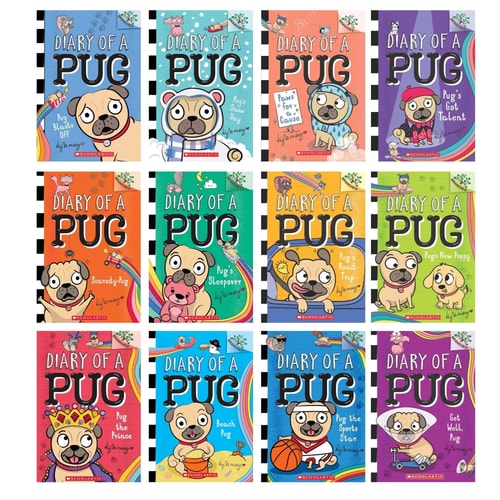 Diary of a Pug Series Set [Books 1-12] by Kyla May