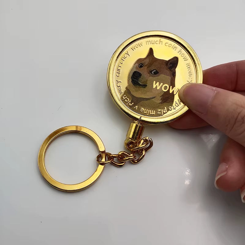 Dogecoin Keychain by Crypto Gifts & Cool Keychains