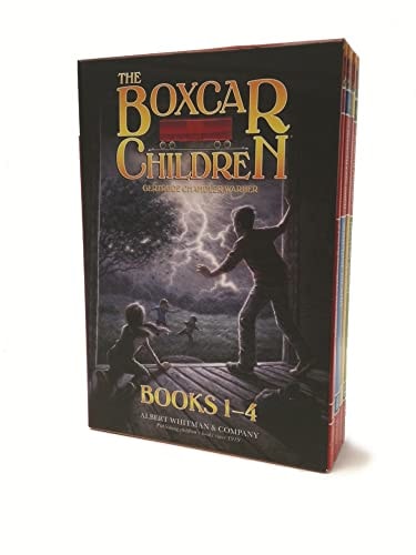 The Boxcar Children Books 1-4 by Gertrude Chandler Warner