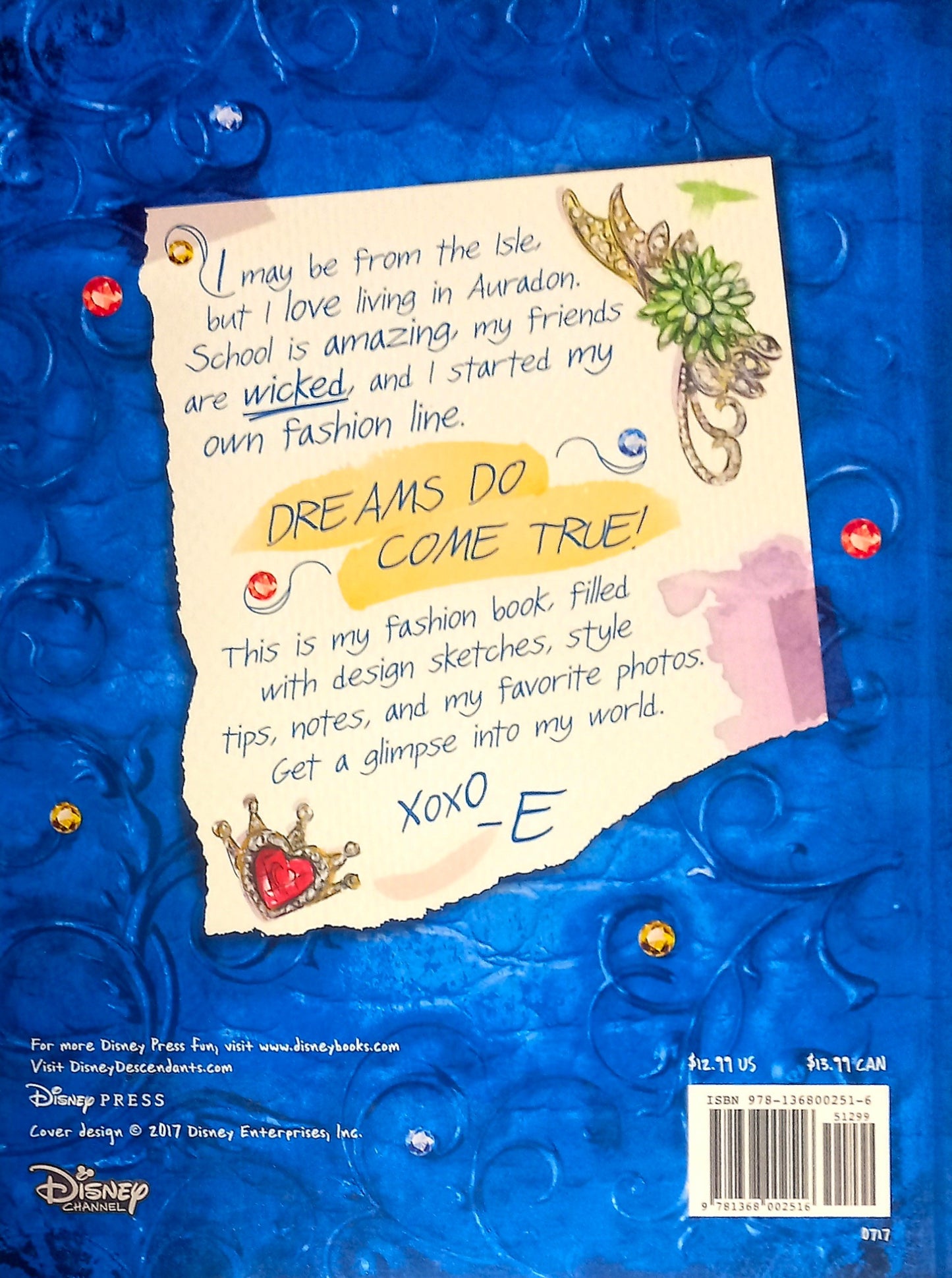 Evie's Fashion Book by Disney Books