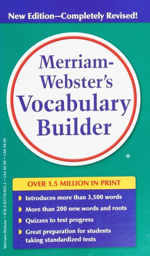 Merriam Websters Vocabulary Builder by Mary W. Cornog