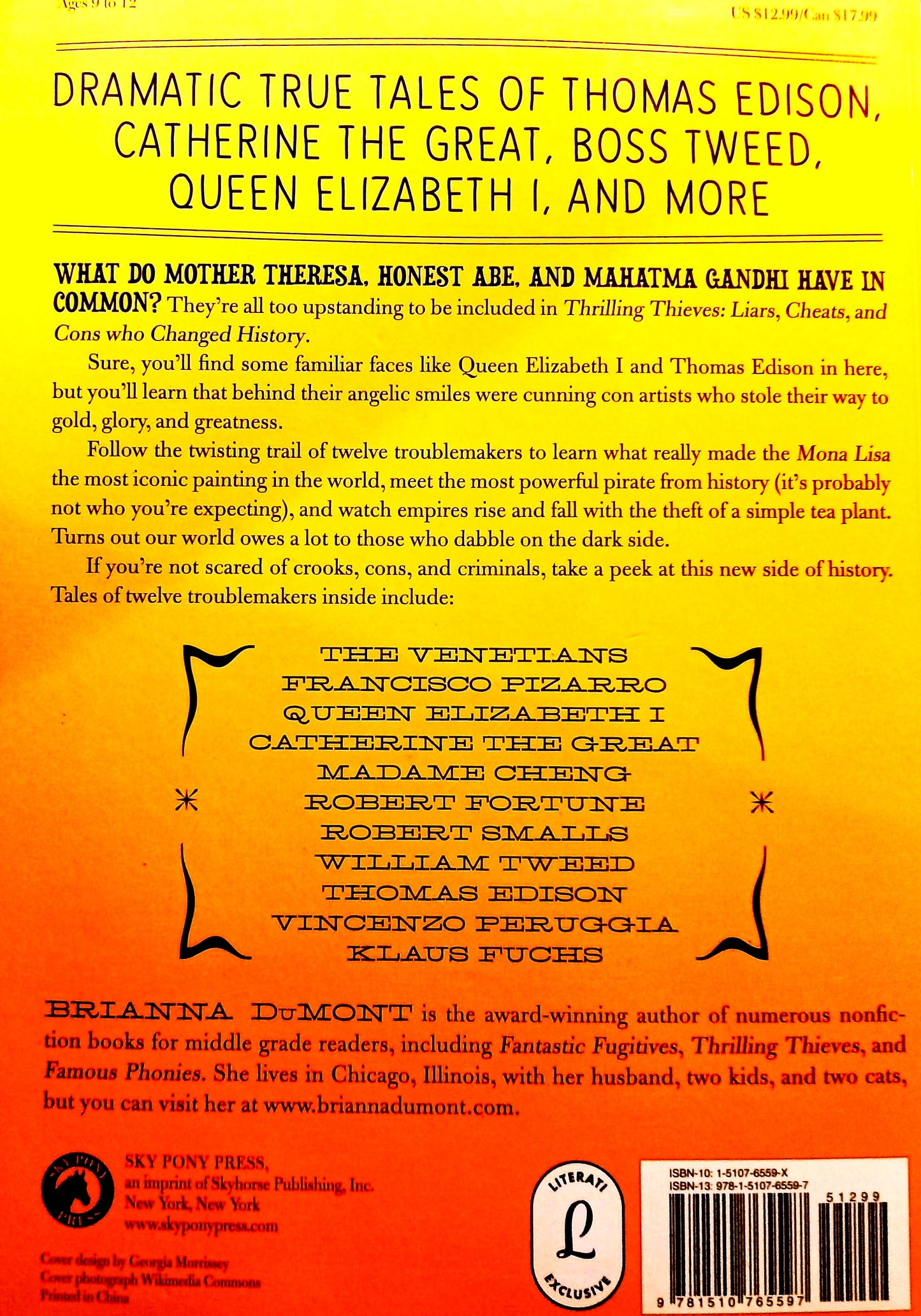 Thrilling Thieves by Brianna DuMont