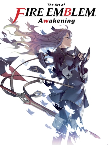 Cover of 'The Art of Fire Emblem: Awakening' with an illustrated character holding a bow.
