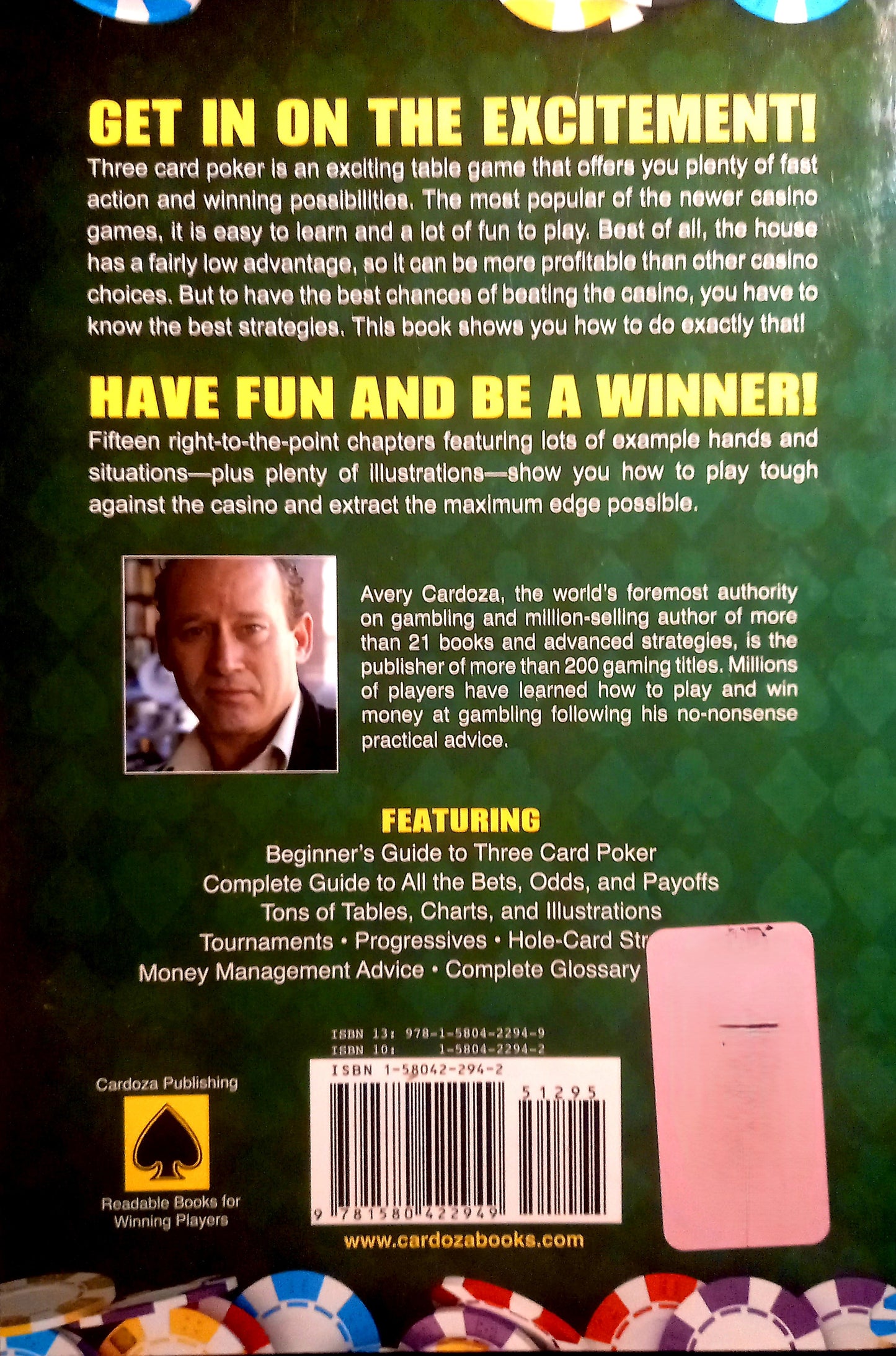 How to Beat Three Card Poker by Avery Cardoza