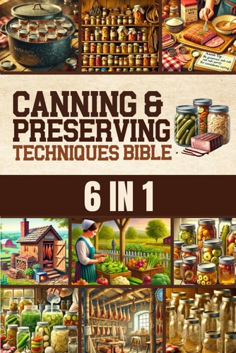 Canning & Preserving Techniques Bible: The Timeless Guide Passed Down Through Generations to Safely Preserve Foods at Home | Canning, Pickling, Smoking, Curing, Fermenting, Drying & Root Cellaring by Isaiah Schwartz