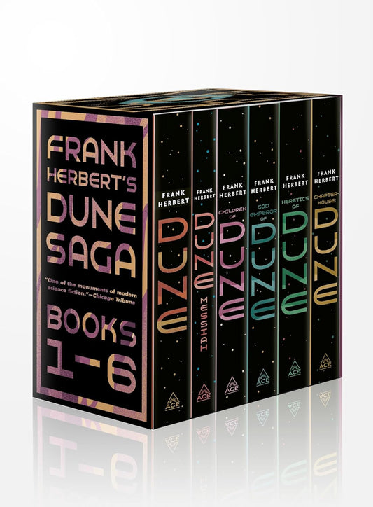 Frank Herbert's Dune Saga (6) Book Boxed Set (1-6)
