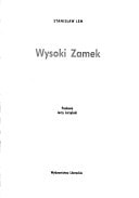 Wysoki Zamek | Stanislaw Lem