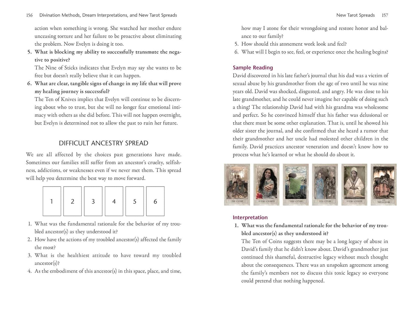 The Hoodoo Tarot Workbook by Tayannah Lee McQuillar