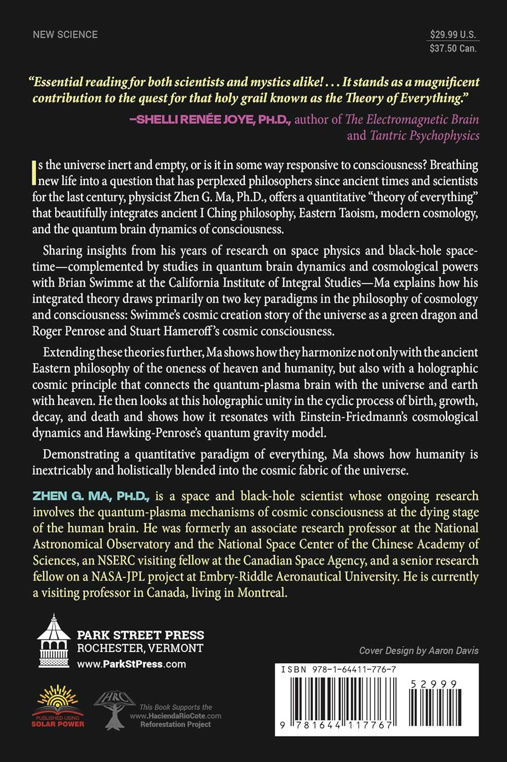 The Tao of Cosmos: The Holographic Unity of Heaven, Earth, and Humankind by Zhen G. Ma