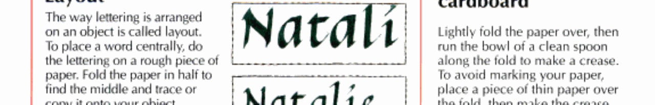 Calligraphy Projects by Fiona Watt & A. Rowley