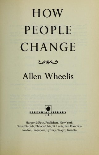 How People Change