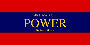 Promotional image for the book "The Concise 48 Laws of Power" by Robert Greene