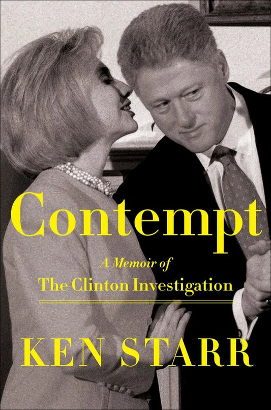 Contempt: a Memoir of the Clinton Investigation (Hardcover)