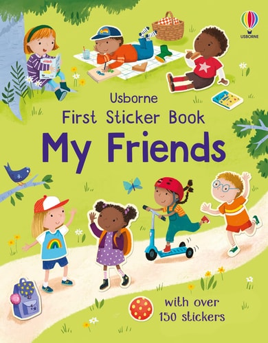First Sticker Book My Friends (First Sticker Books)