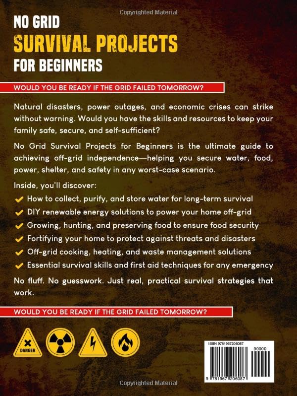 No Grid Survival Projects for Beginners by Cade Colby