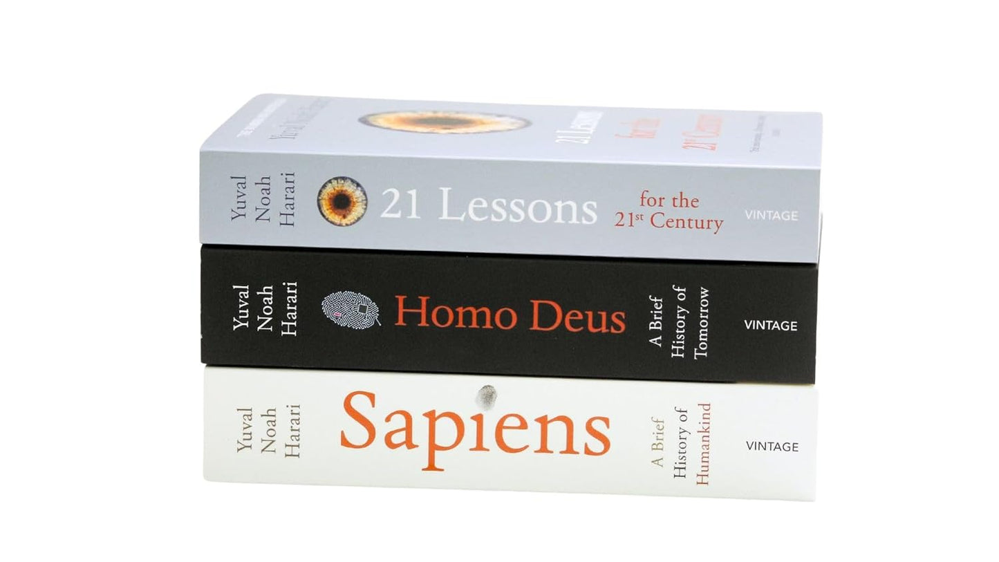 Yuval Noah Harari Box Set: Sapiens, Homo Deus & 21 Lessons for the 21st Century