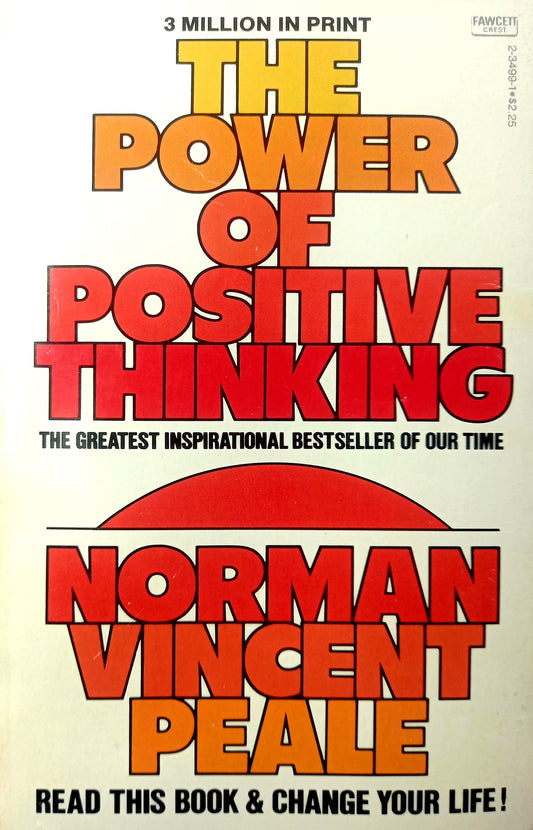 Front cover of The Power of Positive Thinking by Norman Vincent Peale