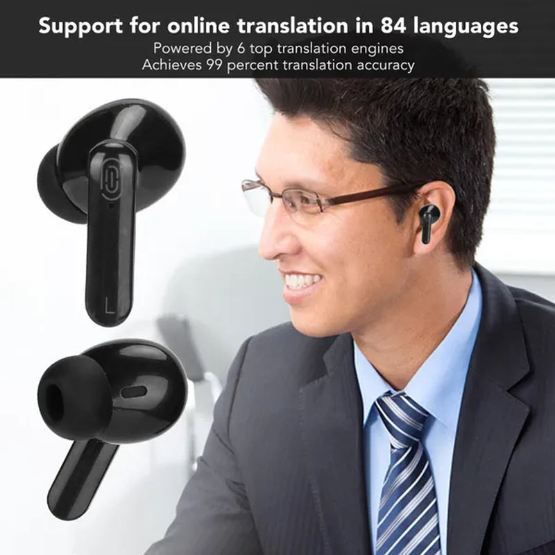 Big Speaker Language Translator Earbuds Rosetta Globetrotter Comms