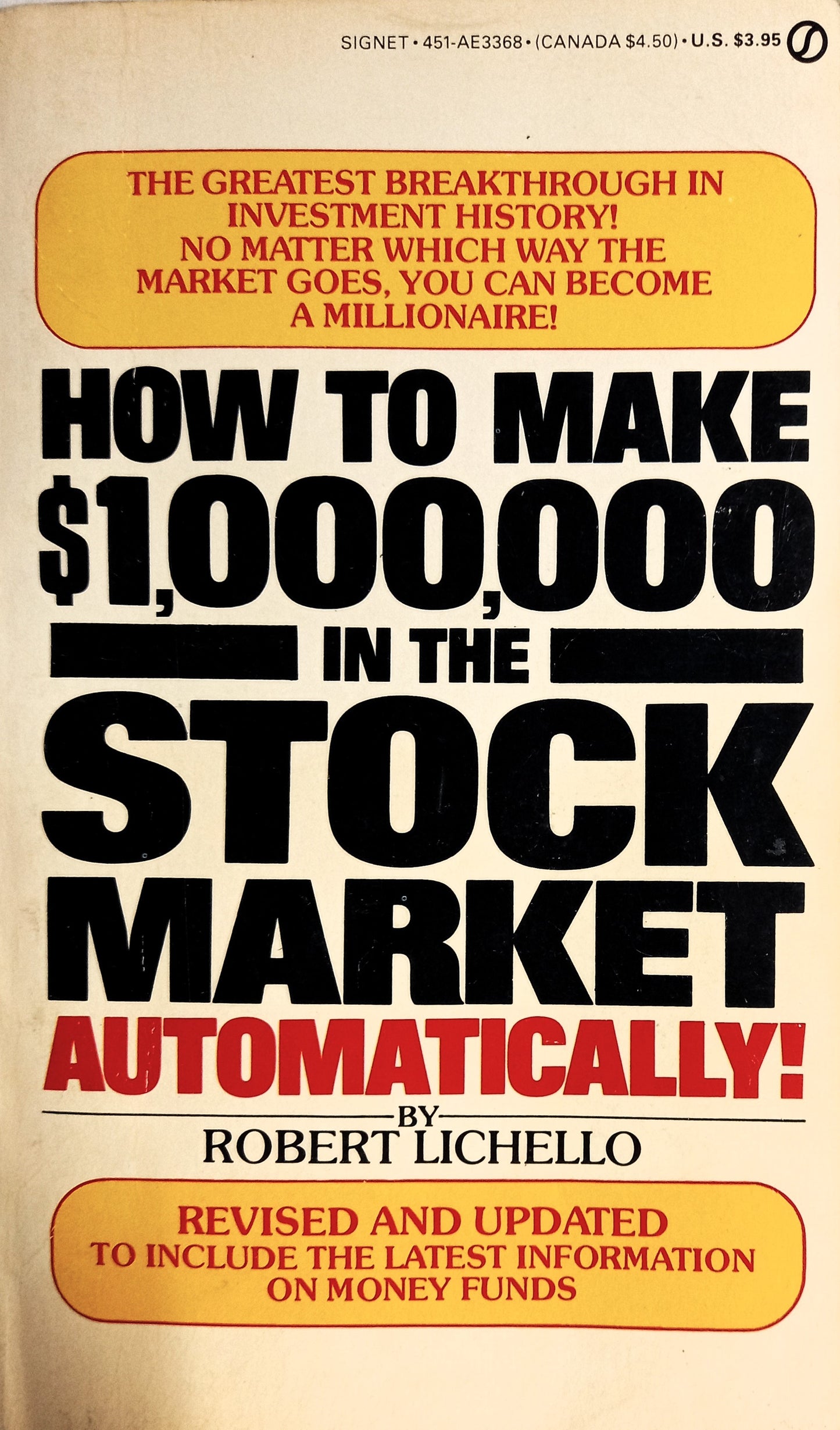How to Make $1,000,000 Dollars in the Stock Market Automatically!