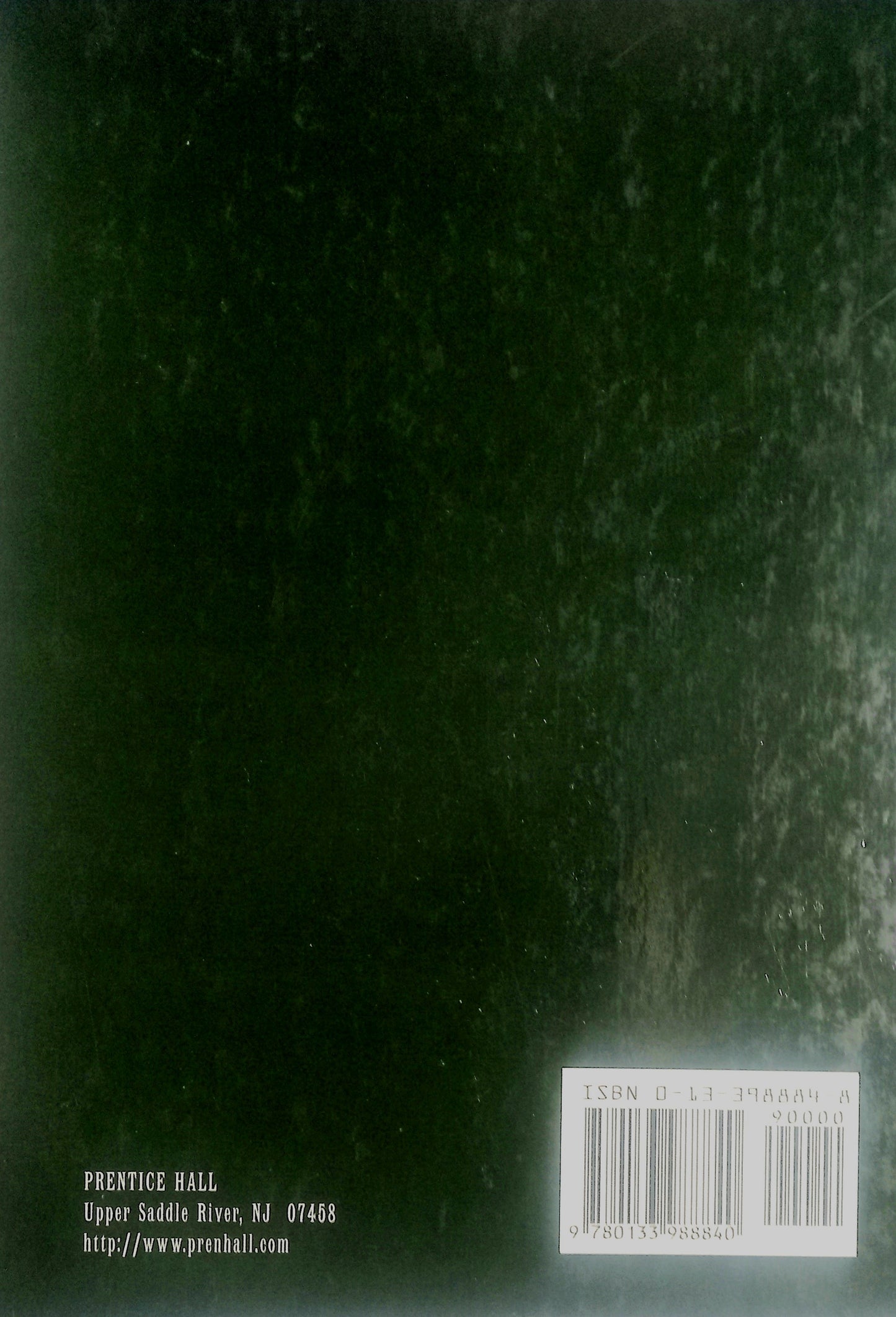 Back cover of book (Experimental Psychology Methods of Research Methods of Research, Edition: 7) showing publisher information and barcode.