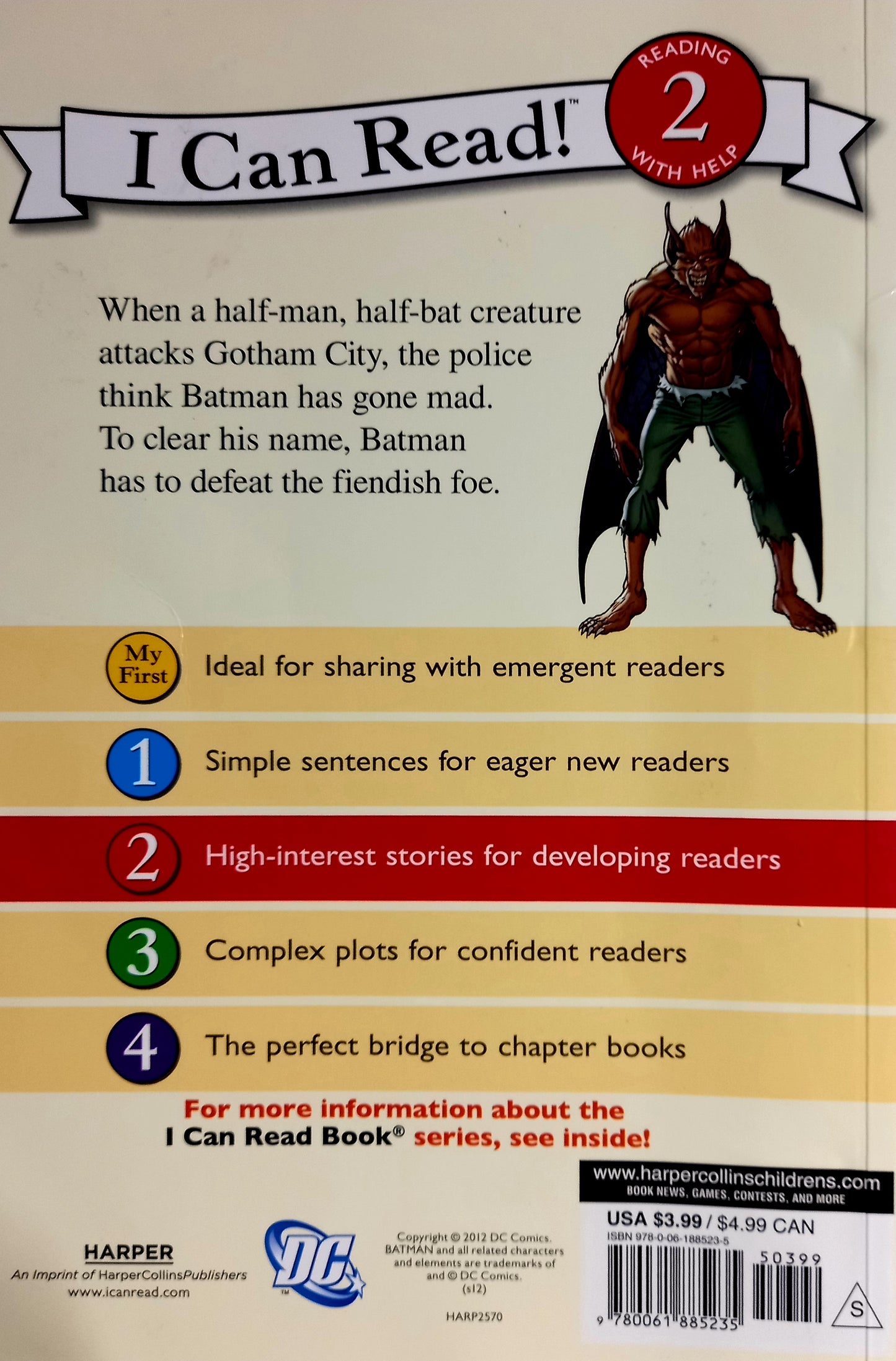 Batman: Batman Versus Man-Bat