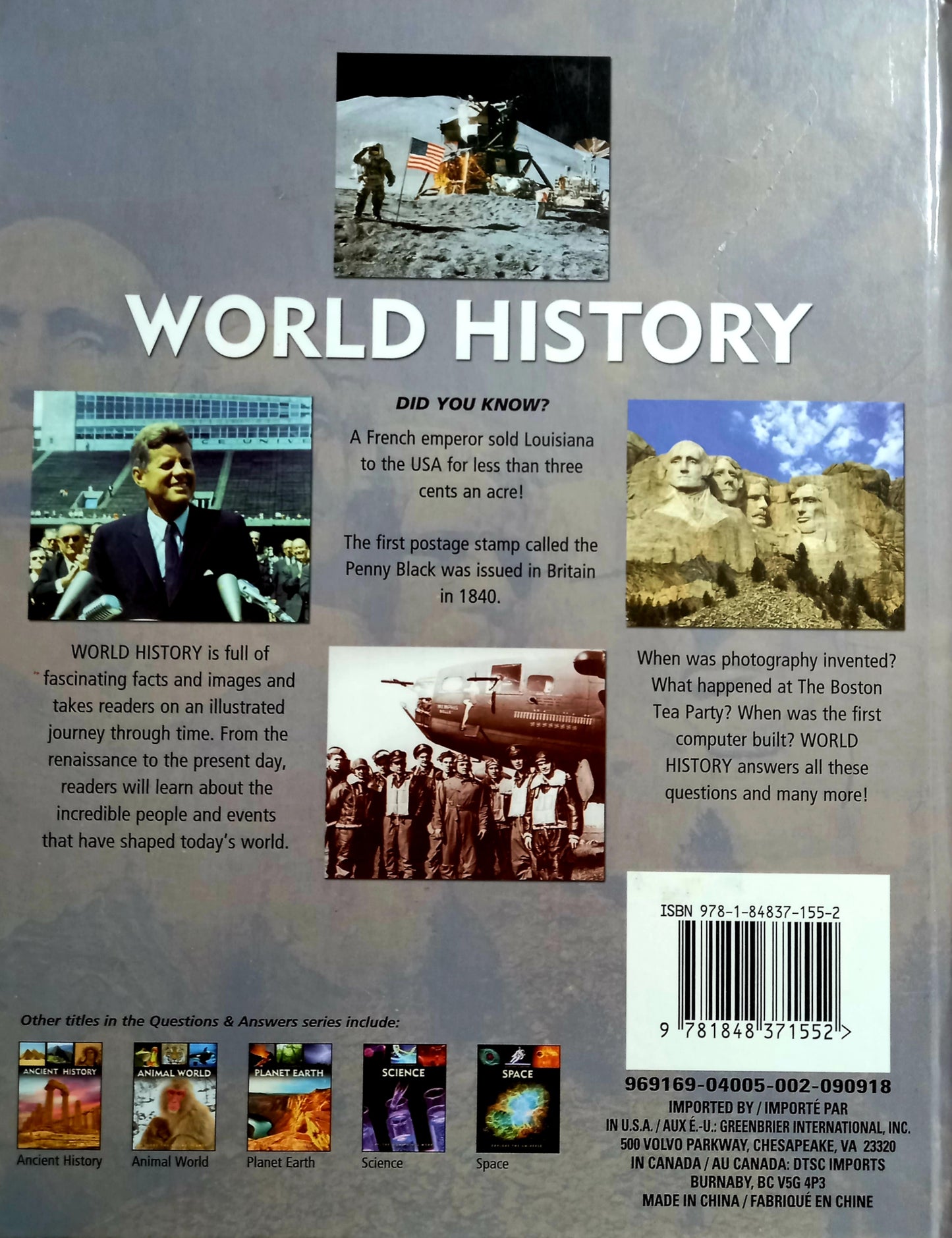 Questions And Answers About World History