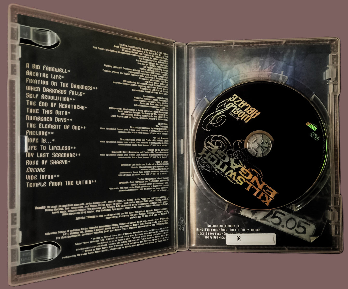 Killswitch Engage (Set This) World Ablaze (DVD)