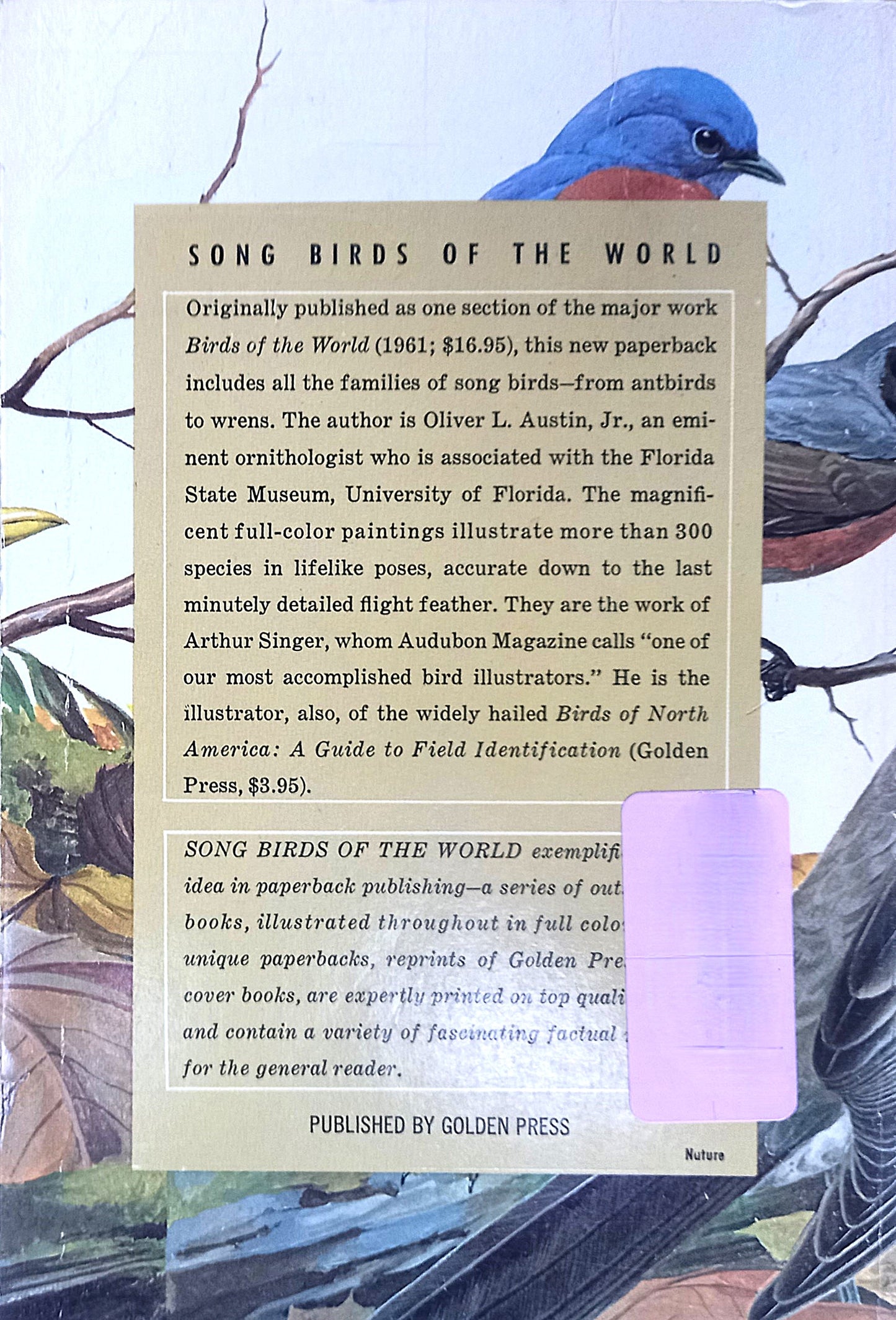 Song Birds of the World by Oliver L. Austin, Jr.