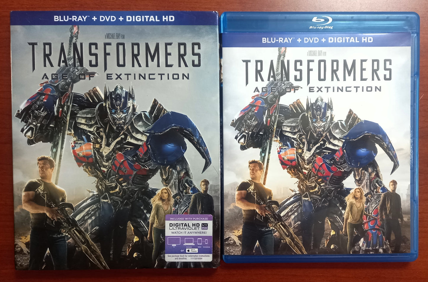 Transformers: Age of Extinction (Blu-ray Combo Pack)