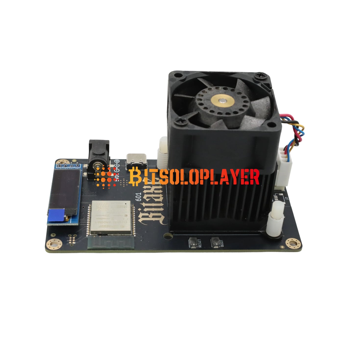 BTC Mining BitAxe Gamma 601 1.2th/s 18W ASIC BM1370 Open Source Bitcoin Miner (Power Supply Included)