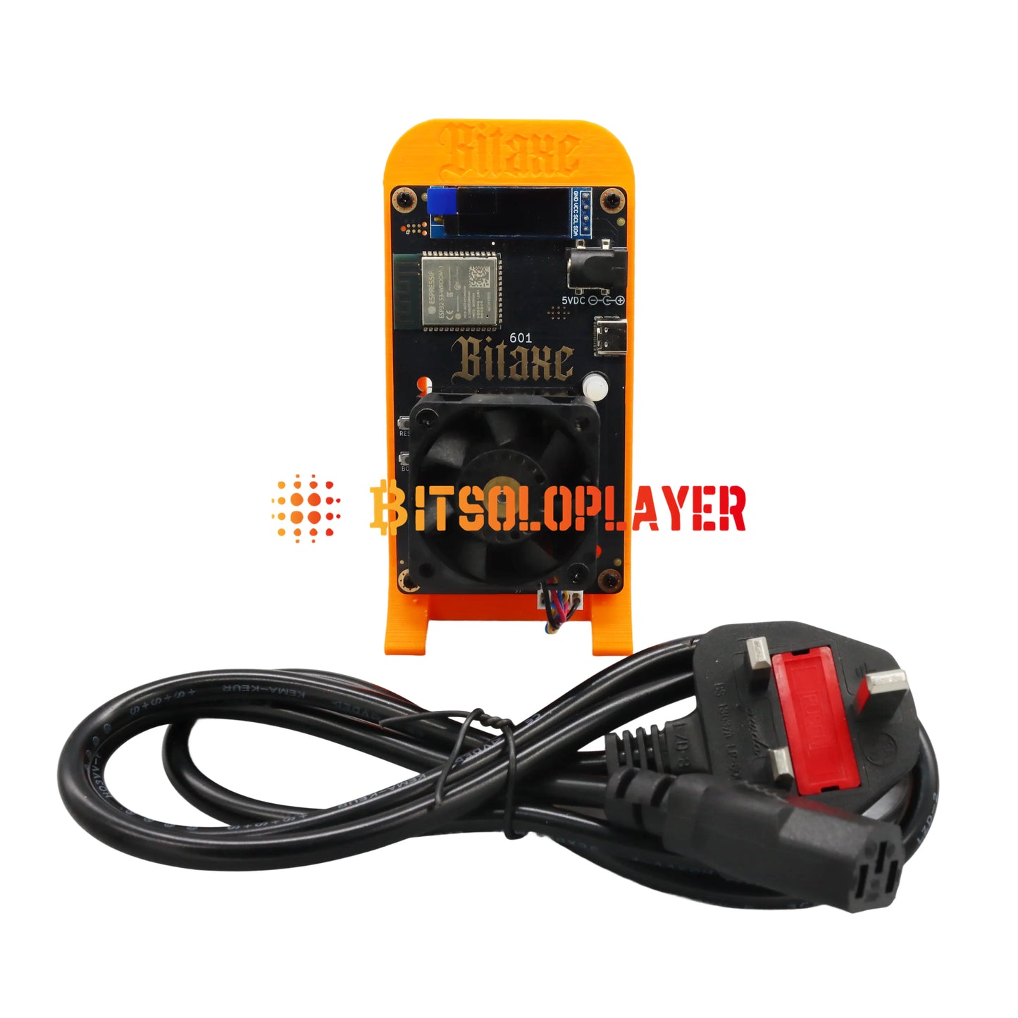 BTC Mining BitAxe Gamma 601 1.2th/s 18W ASIC BM1370 Open Source Bitcoin Miner (Power Supply Included)