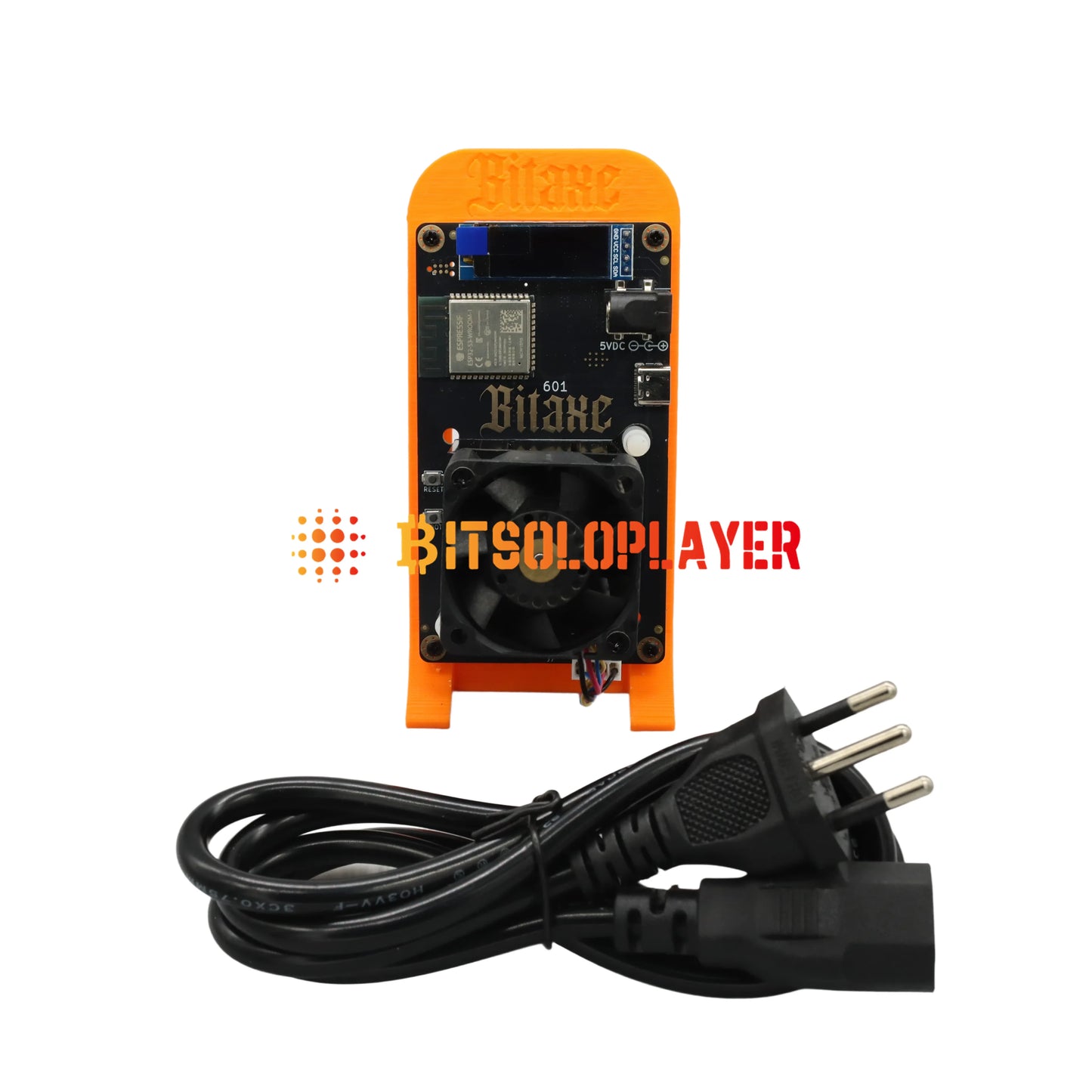 BTC Mining BitAxe Gamma 601 1.2th/s 18W ASIC BM1370 Open Source Bitcoin Miner (Power Supply Included)