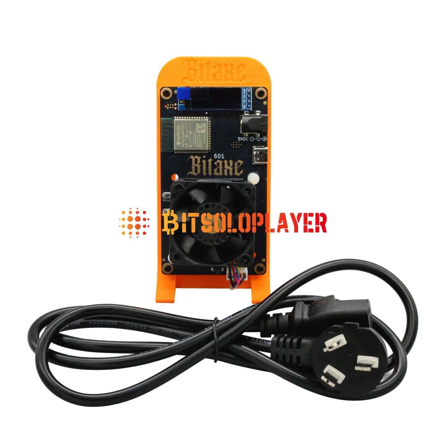 BTC Mining BitAxe Gamma 601 1.2th/s 18W ASIC BM1370 Open Source Bitcoin Miner (Power Supply Included)