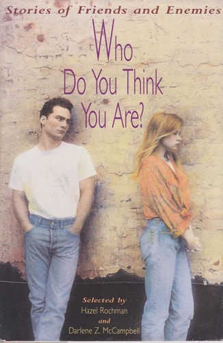 Book cover of 'Who Do You Think You Are?' with two people standing against a textured wall.