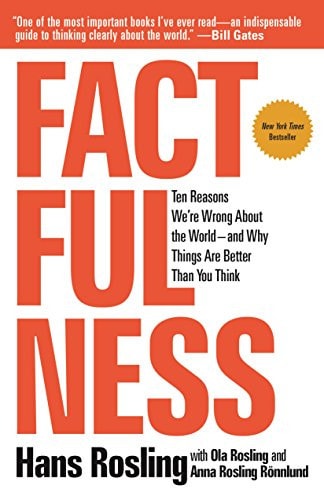 Factfulness: Ten Reasons We're Wrong about the World—And Why Things Are Better Than You Think by Hans Rosling, Anna Rosling Rönnlund & Ola Rosling