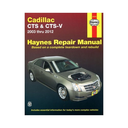 Cadillac CTS & CTS-V 2003-2012 Repair Manual (Haynes Repair Manual) by Haynes