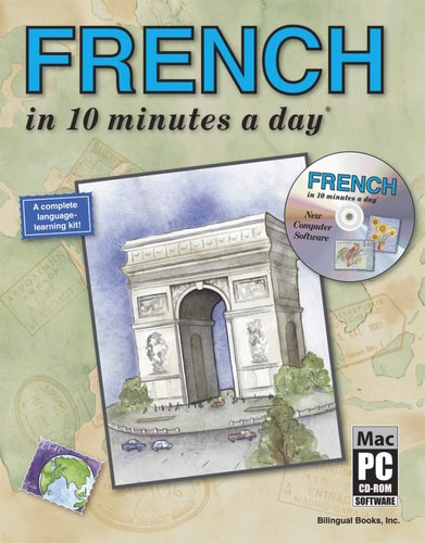 French [With CD-ROM]: in 10 Minutes a Day by Kristine K. Kershul
