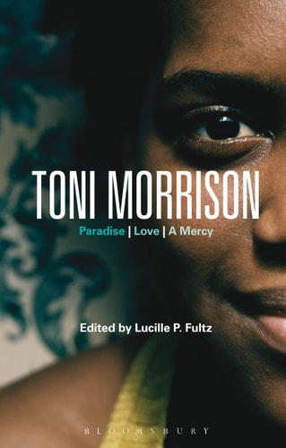 Book cover of 'Paradise | Love | A Mercy' by Toni Morrison with a close-up of a person's face.