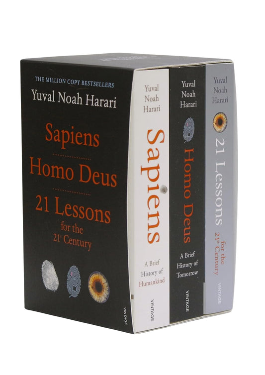 Yuval Noah Harari Box Set: Sapiens, Homo Deus & 21 Lessons for the 21st Century