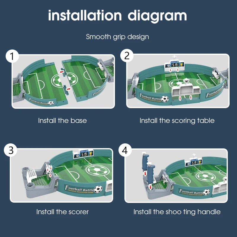 FUN-SIZE FOOSBALL "FAMILY EDITION" | SIZING OPTIONS FOR HOME & TRAVEL!