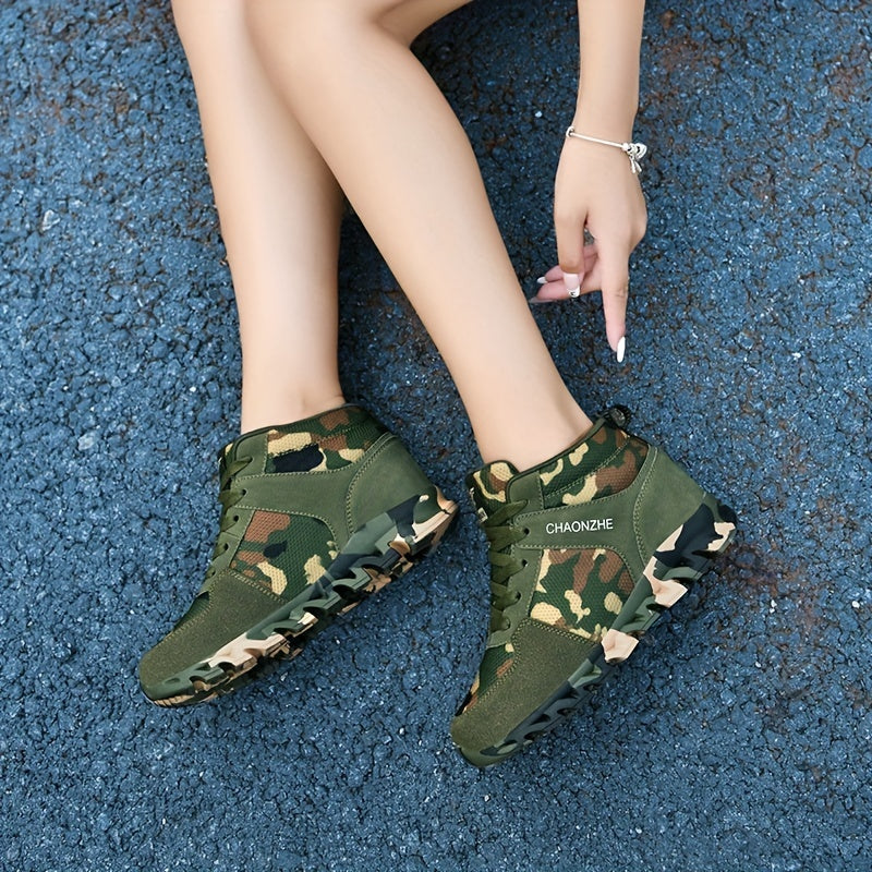 Camo Kicks With Sturdy Soul Shoes Technology by Pretty in Podiatry & Functional Footwear | Also Available in Beautiful Black & Snow White | Fashion, Running & Attention in Abundance