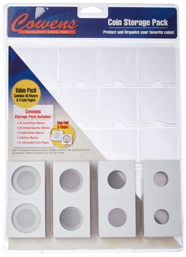 Whitman Mylar Coin Storage Pack by Whitman Publishing