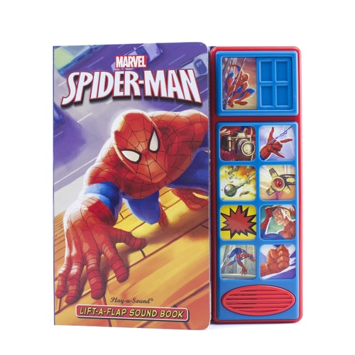 Marvel—Spider-Man [PI Kids]: Lift-the-Flap Sound Book | Editors of Phoenix International Publications