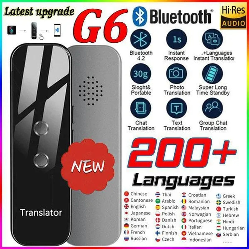 Rosetta Decree Real Time Instant Translator-Handheld Travel Translation Device
