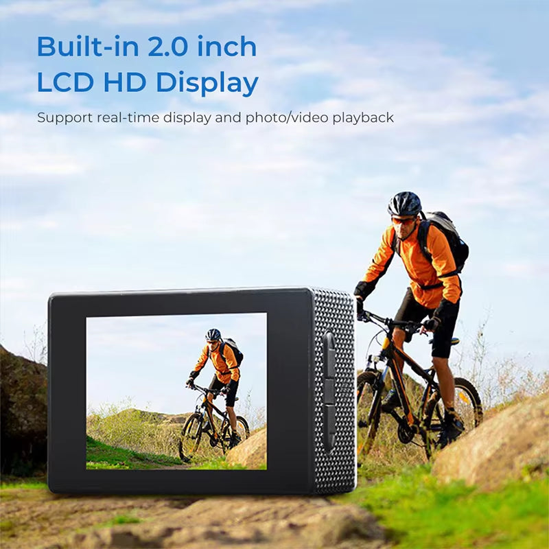 4k Ultra HD Action Camera | Capture Every Adventure in Stunning Clarity